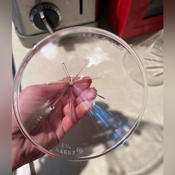 Vintage PYREX glass funnels 4 - Picture 5 of 10